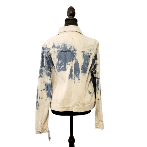 NWT Seven7 tie dyed denim jacket - Picture 3 of 5